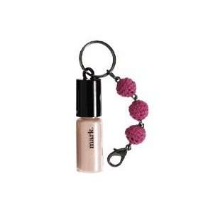   Shine Lip Gloss Keychain Beaded Pink Crush