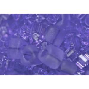  Beaders Paradise LGM5 Czech Glass Purple Grape Mixed 