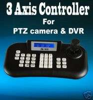 CCTV 3 Axis Keyboard Controller LCD Display for PTZ DVR  