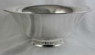 Towle Silver Flutes Sterling Silver Bowl 9w  