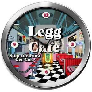  LEGG 14 Inch Cafe Metal Clock Quartz Movement Kitchen 