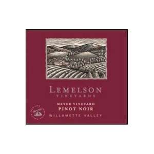  Lemelson Vineyards Pinot Noir Meyer Vineyard 2008 750ML 