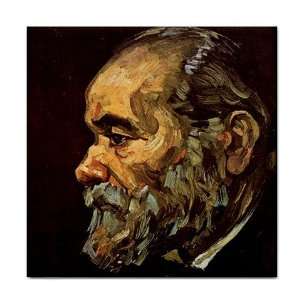  Portrait of an Old Man with Beard By Vincent Van Gogh Tile 