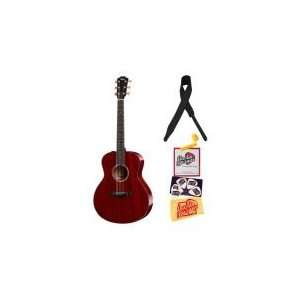   Guitar Bundle with Leather Strap, Strings, String Winder, Pick Card