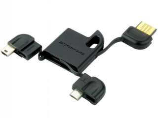 Scosche flipSYNC Micro & Mini USB 2.0 Charge Sync Cable 033991026926 