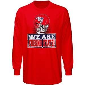 Fresno State Bulldogs Cardinal We Are Long Sleeve T shirt