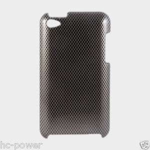 For iPod Touch 4 4G 4th Gen Cover Case CARBON FIBER  