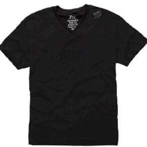  Fox Racing Latinesta V Neck T Shirt   Small/Black 