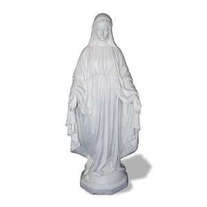 Amedeo Design 1100 30OPW ResinStone Our Lady of Grace Statue, Outdoor 