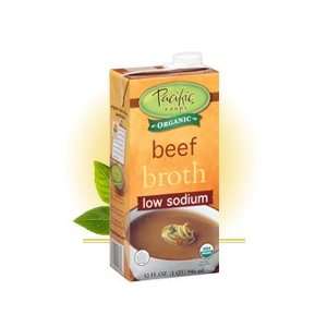 Beef Broth Organic Low Sodium 32 oz  Grocery & Gourmet 