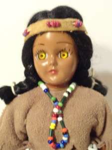   Carlson Manufacturing Native American Indian Doll with Baby  