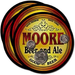  Moore, MT Beer & Ale Coasters   4pk 
