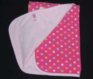 NWT Girls Carters Pink Plush Lamb Baby Blanket Dot New  