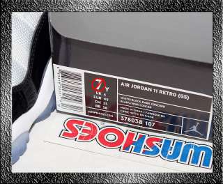 Product Name 2011 Nike Girls Air Jordan 11 XI GS White Black Dark 