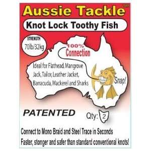  Knot Lock Toothy Fish 70lb