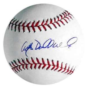 Tony Womack Autographed Baseball with Full Name Signature  