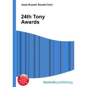  24th Tony Awards Ronald Cohn Jesse Russell Books