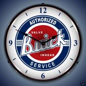 Buick Authorized Service GM Backlit Clock Free S&H  