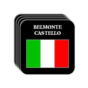  Italy   BELMONTE CASTELLO Set of 4 Mini Mousepad 