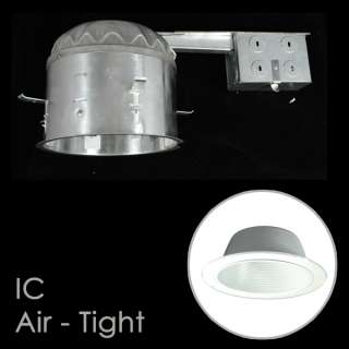   AIR TIGHT IC SHALLOW RECESSED CAN BAFFLE TRIM SET 847263056609  