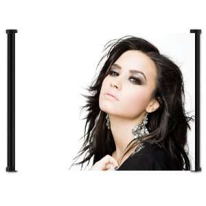  Demi Lovato Cute Pop Star Fabric Wall Scroll Poster (21 x 