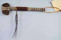 Native American Navajo Mini Beaded Tomahawk  
