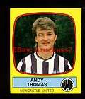 Andy Thomas Newcastle United #154 Panini Football 1988 