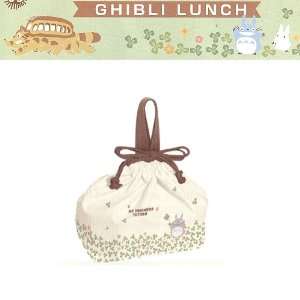 Totoro Design Reusable Bento Box Lunch Bag (Size W11 X H6.5x D4.5 