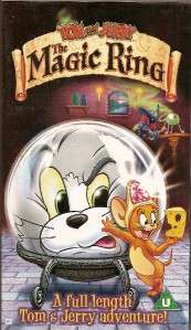 TOM AND JERRY   THE MAGIC RING   VHS  