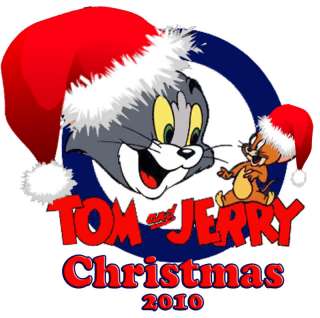 Tom and Jerry CHRISTMAS 2010 T Shirt All Sizes  