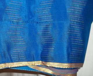   Sari Indian Saree Fabric Costume Belly Dance Bollywood Drapes  