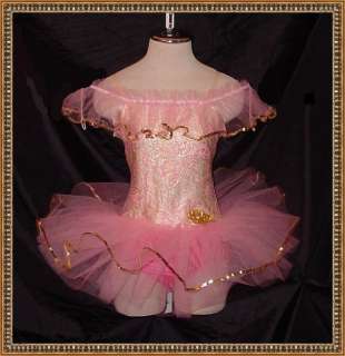 New Brocade Tutu Dance Dress Ballet Costume SZ. CHOICE  