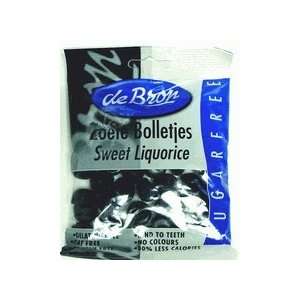   Sugarfree Zoete Bolletjes, Sweet Licorice Drops, 3.53 oz (1 bag