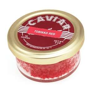 Markys Tobiko Red, Capelin Sushi Caviar   2 oz  Grocery 