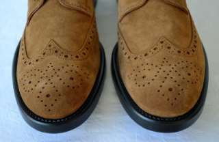 NIB TODS BROWN CUT OUT DETAIL SUEDE OXFORD DOT DRIVERS~9 10  