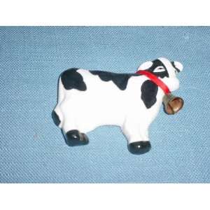 Cow with Bell Magnet by Russ Berrie 