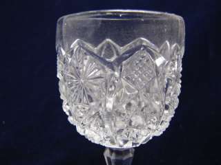 Vintage Cordial Glass Starburst  