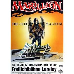  Marillion   The Cult Magnum 1987   CONCERT   POSTER from 