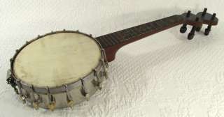 Early 1900s Vintage Banjo Ukulele All Original   