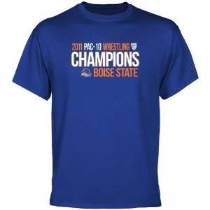  NCAA Boise State Broncos Royal Blue 2011 PAC 10 Wrestling 
