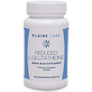 Klaire Labs   Reduced L Glutathione 150 mg 100 caps