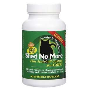 PetLabs360 Shed No More plus Hairball Control for Cats   90 Capsule 
