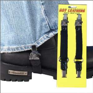  Eagle Head Hot Leathers Pants / Boots Clips Automotive