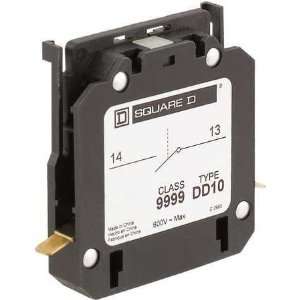 SQUARE D 9999DD10 Def P Auxiliary Contact,1NO,10A,Side Mnt 