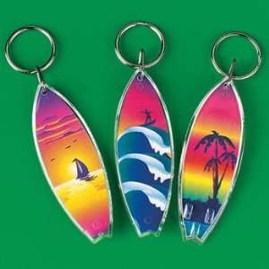  12 Surf Board Key Chains Toys & Games