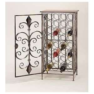  Elegant Metal Wine Cabinet