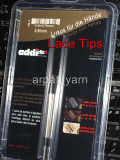 LACE Tips US 8 addi Click Interchangeable needle 5mm  