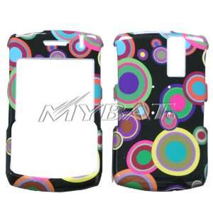 BLACKBERRY 8300 8310 8330 Groove Bubble/Black Phone Protector Cover