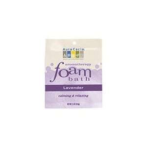  Aromatherapy Foam Bath Lavender 2.5 oz pouch, 6 units from 