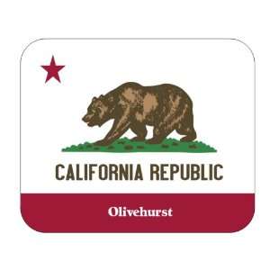  US State Flag   Olivehurst, California (CA) Mouse Pad 